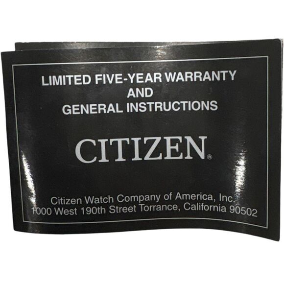 Citizen World Time A-T Eco-Drive Movement Caliber H820 Limited Edition Watch - Picture 14 of 14